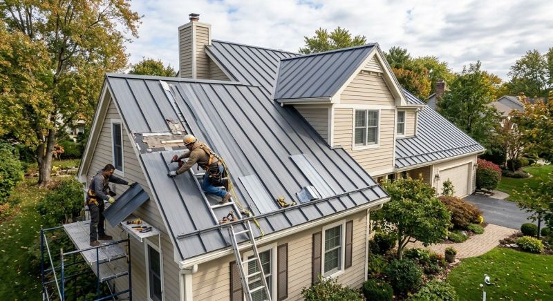 Metal Roof Repair in Amelia County, VA