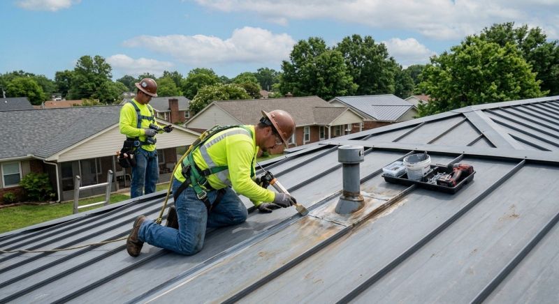 Metal Roof Repair in Amelia County, VA
