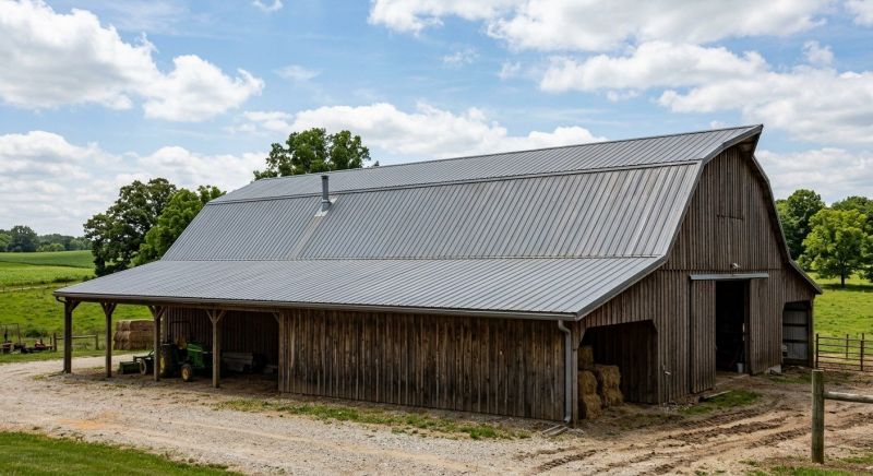 Pole Barn Roof Repair in Amelia Court House, VA