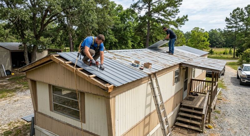 Pole Barn Roof Repair in Montpelier, VA