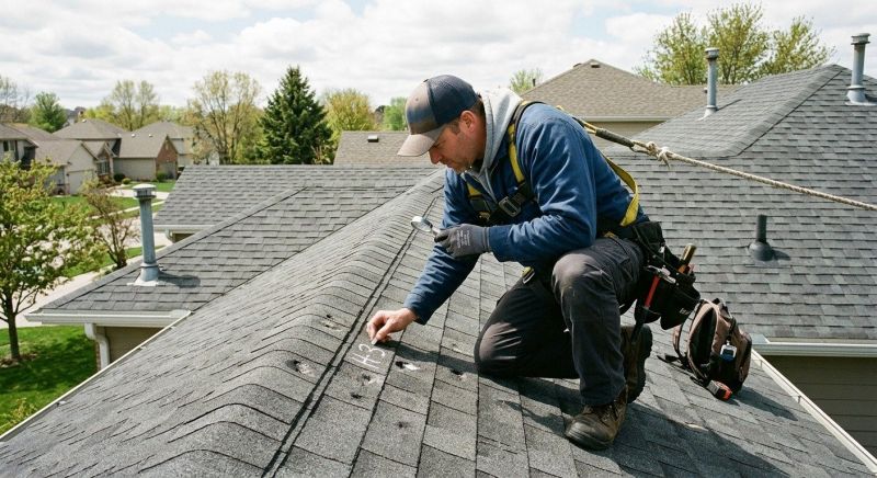 Roof Damage Inspection in Glen Allen, VA