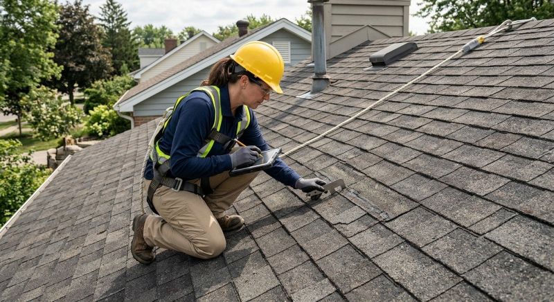 Roof Damage Inspection in Rockville, VA