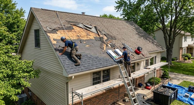Roof Damage Repair in Amelia Court House, VA