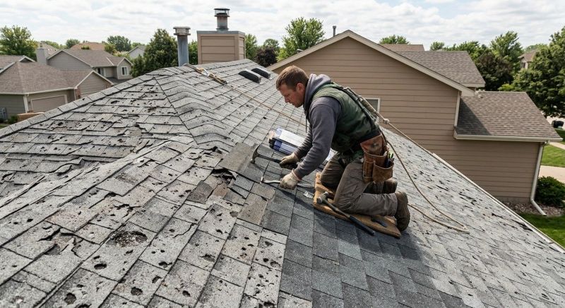 Roof Damage Restoration in Chesterfield County, VA
