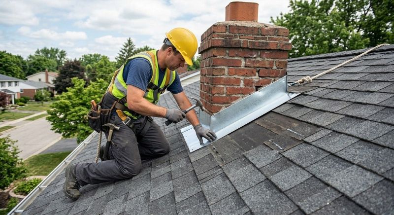 Roof Flashing Installation in Midlothian, VA