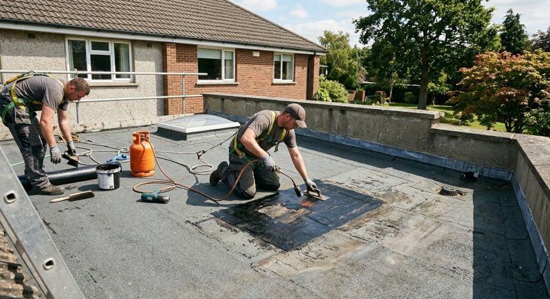 Rubber Roof Repair in Chesterfield County, VA