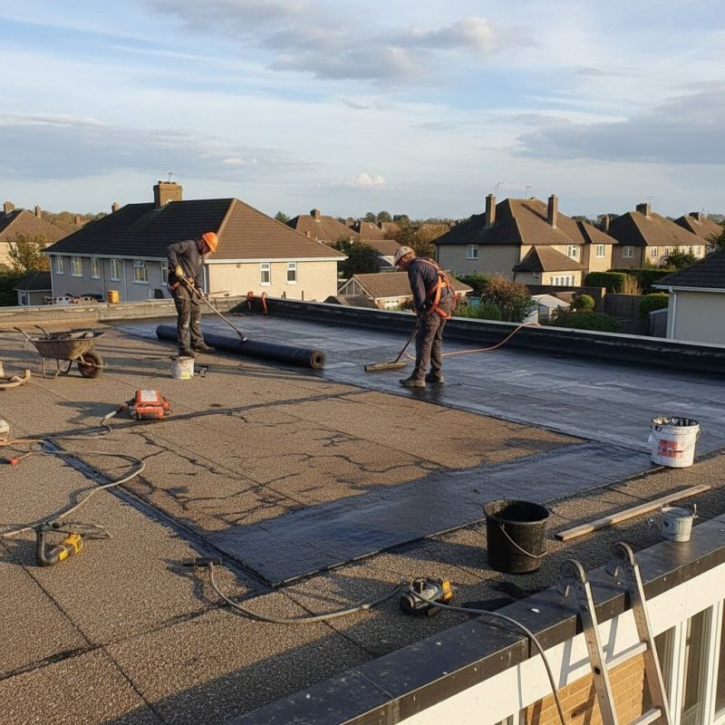 Rubber Roof Repair in Moseley, VA