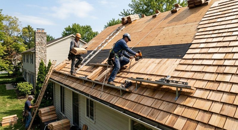 Shake Roof Replacement in Chesterfield, VA
