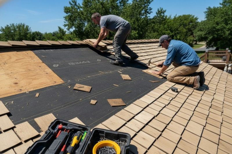 Shake Shingle Repair in Chesterfield, VA