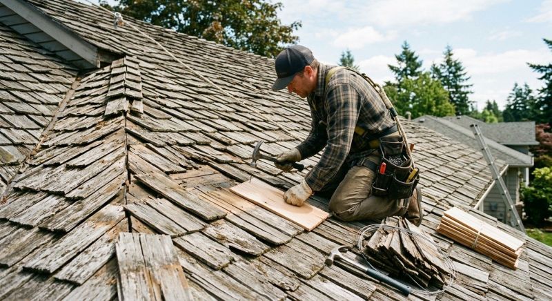 Shake Shingle Repair in Henrico County, VA