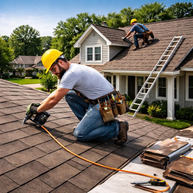 Shingles Installation in Powhatan, VA