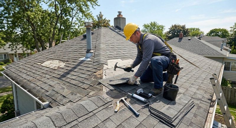 Shingles Repair in Amelia Court House, VA