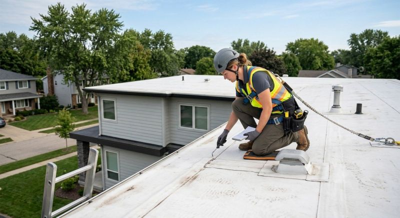 Single Ply Roof Inspection in Powhatan, VA