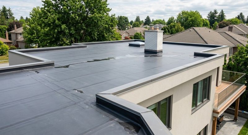 Single Ply Roof Installation in Midlothian, VA