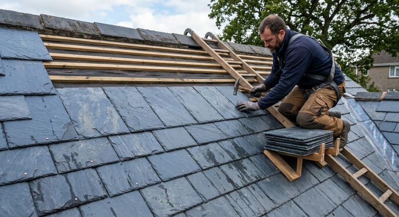 Slate Roof Installation in Cartersville, VA