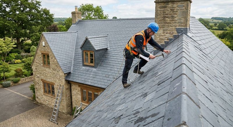 Slate Roof Repair in Cumberland, VA