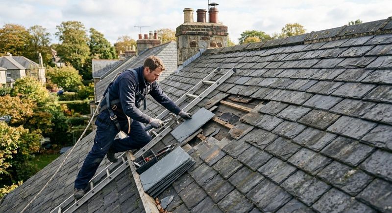 Slate Roof Repair in Glen Allen, VA