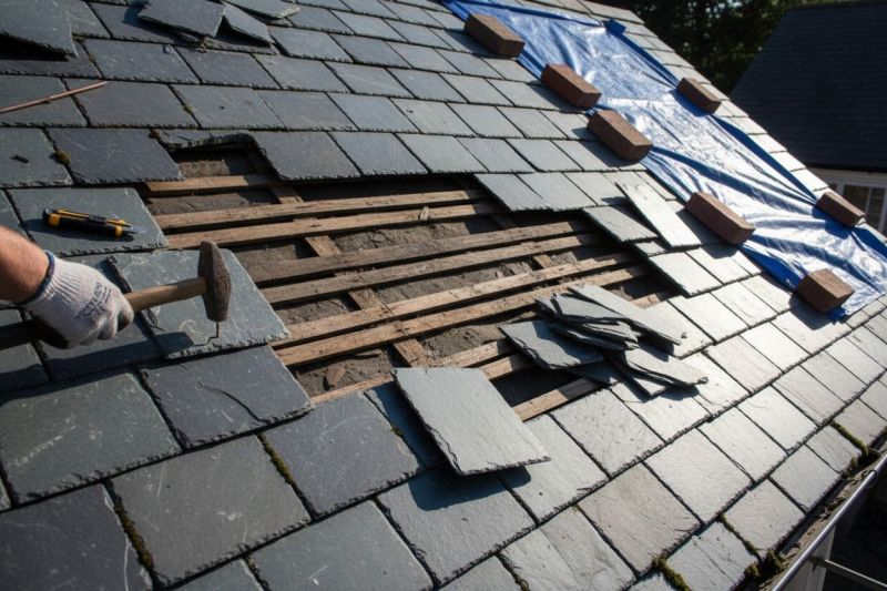 Slate Roof Repair in Goochland County, VA