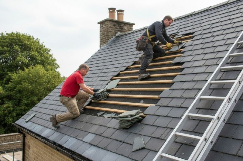 Slate Roof Repair in Henrico County, VA