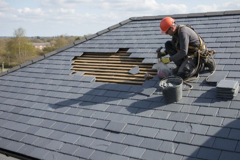 Slate Roof Repair in Rockville, VA