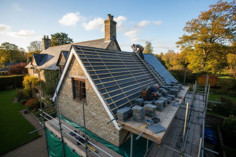 Slate Roof Replacement in Fork Union, VA