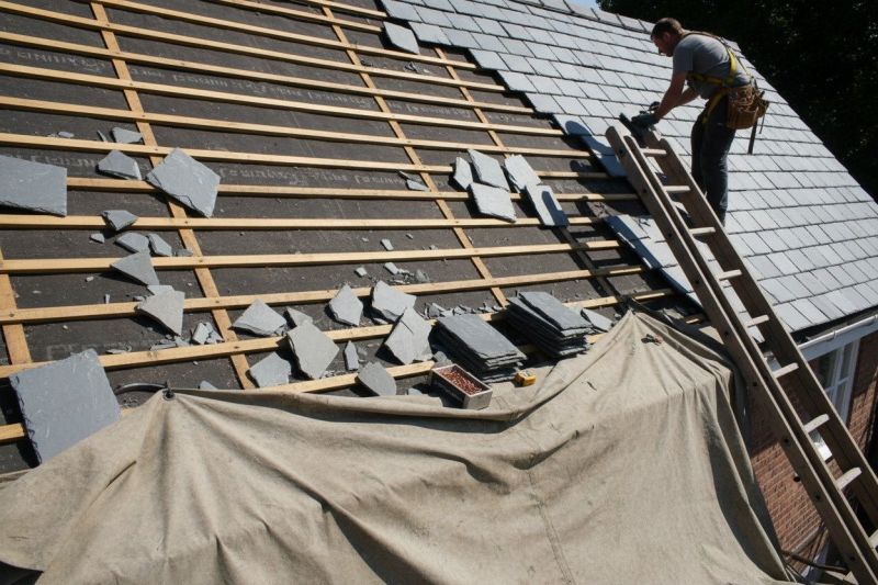 Slate Roof Replacement in Rockville, VA