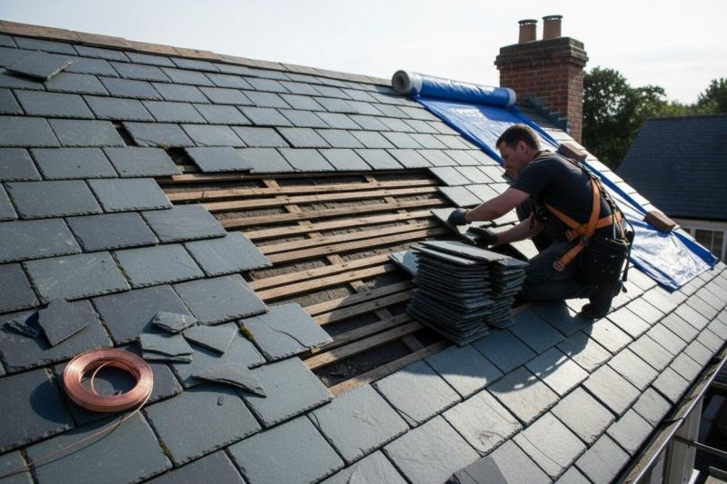 Slate Shingles Repair in Amelia County, VA