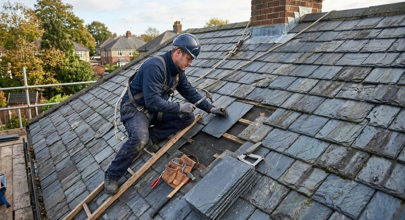 Slate Shingles Repair in Moseley, VA