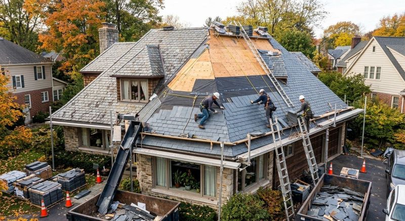 Slate Shingles Repair in Richmond, VA