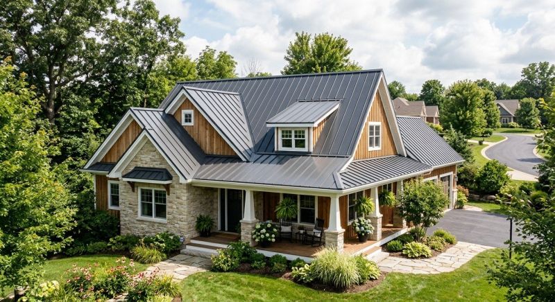 Steel Roof Replacement in Amelia County, VA