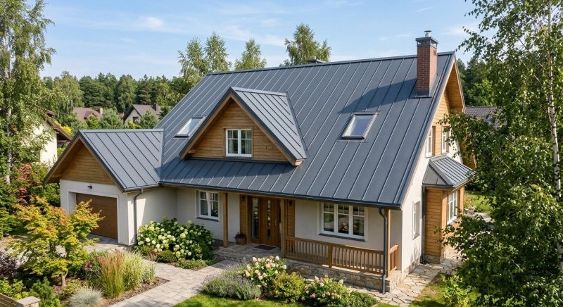 Steel Roof Replacement in Montpelier, VA