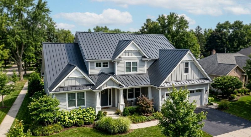 Steel Roof Replacement in Richmond, VA