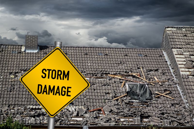 Storm Damage Roof Repair in Midlothian, VA