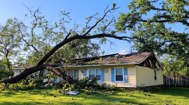 Storm Damage Roof Repair in Montpelier, VA