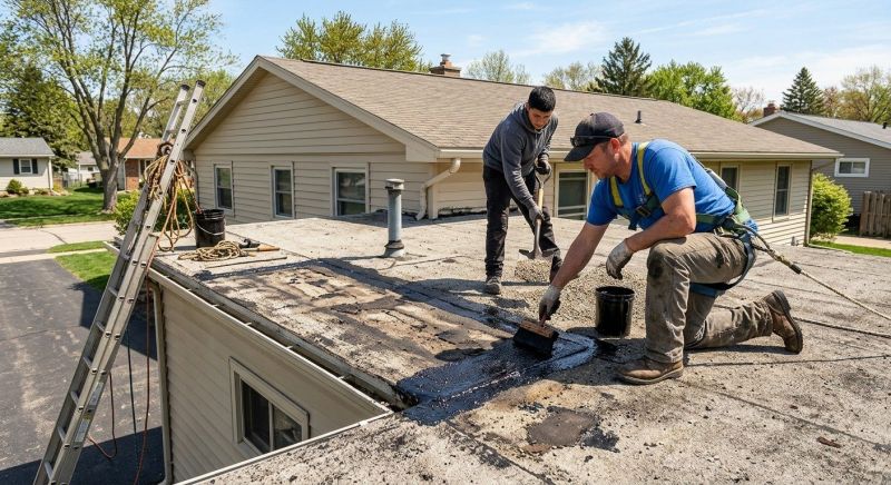 Tar And Gravel Roof Repair in Cartersville, VA