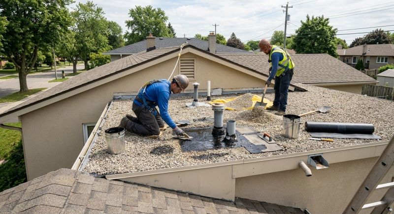 Tar And Gravel Roof Repair in Cartersville, VA