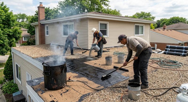 Tar And Gravel Roof Repair in Goochland County, VA