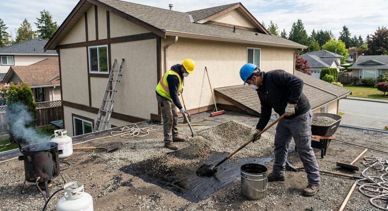 Tar And Gravel Roof Repair in Kents Store, VA