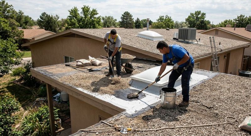 Tar And Gravel Roof Repair in Kents Store, VA