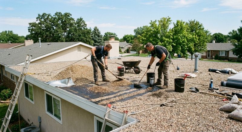Tar And Gravel Roof Repair in Powhatan, VA
