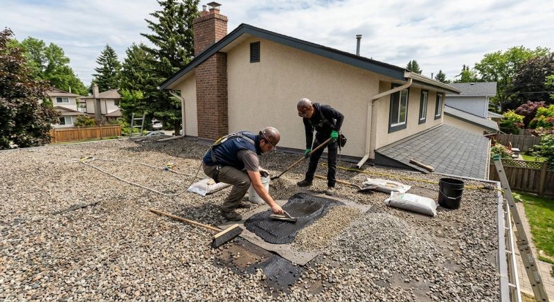 Tar And Gravel Roof Repair in Rockville, VA