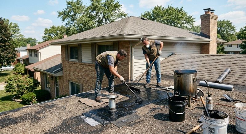 Tar Roof Repair in Henrico County, VA