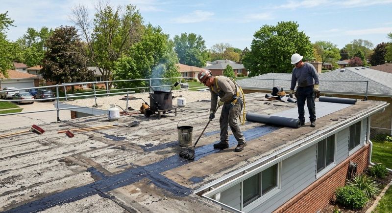 Tar Roof Repair in Kents Store, VA