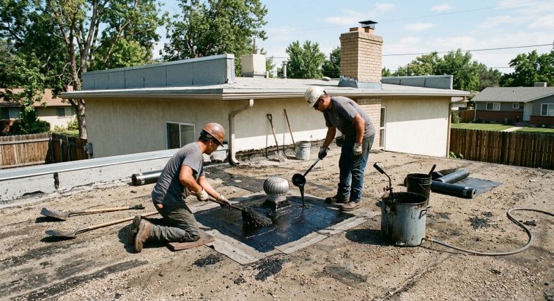 Tar Roof Repair in Kents Store, VA