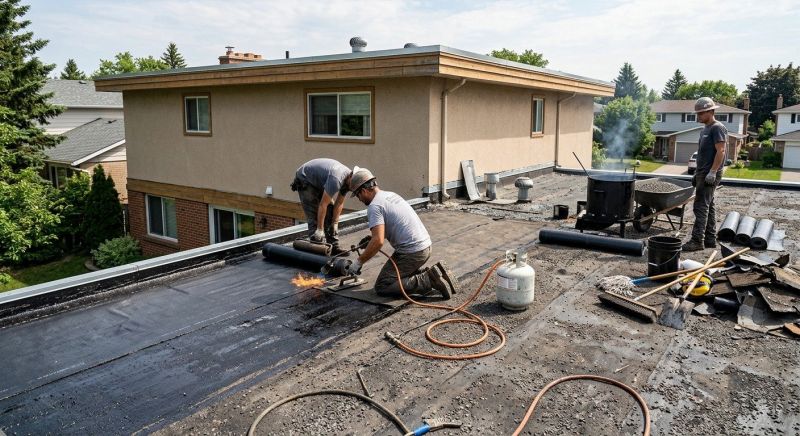 Tar Roof Repair in Mineral, VA