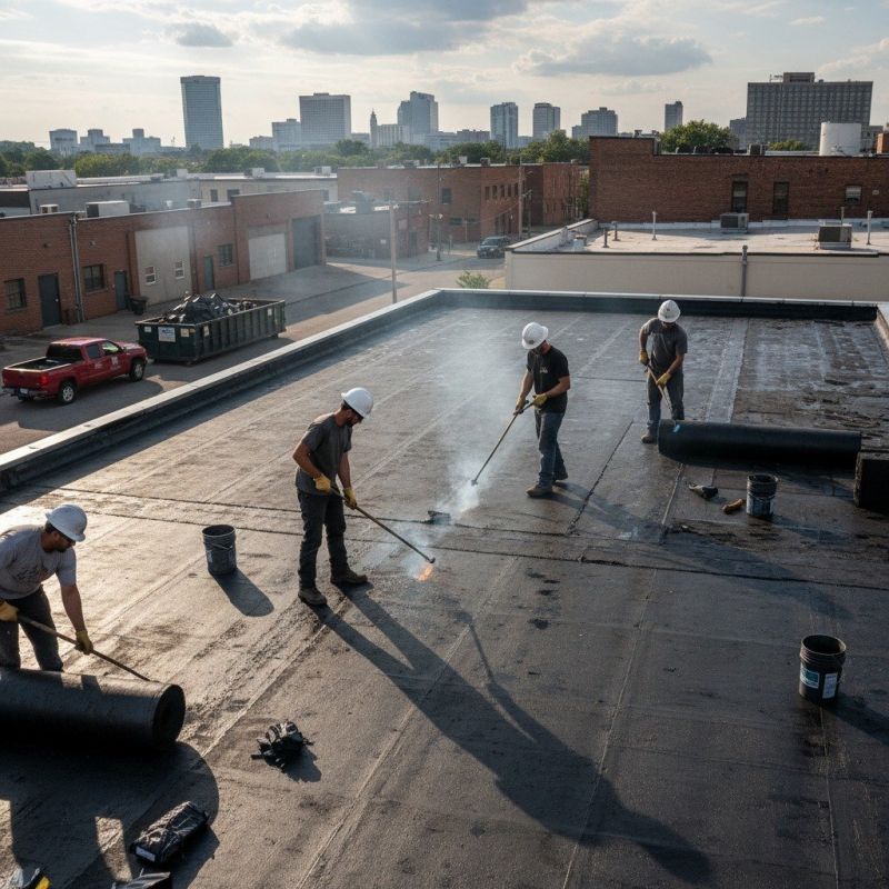 Tar Roof Replacement in Kents Store, VA