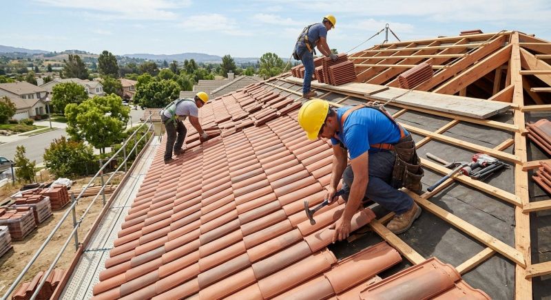 Tile Roof Installation in Mineral, VA