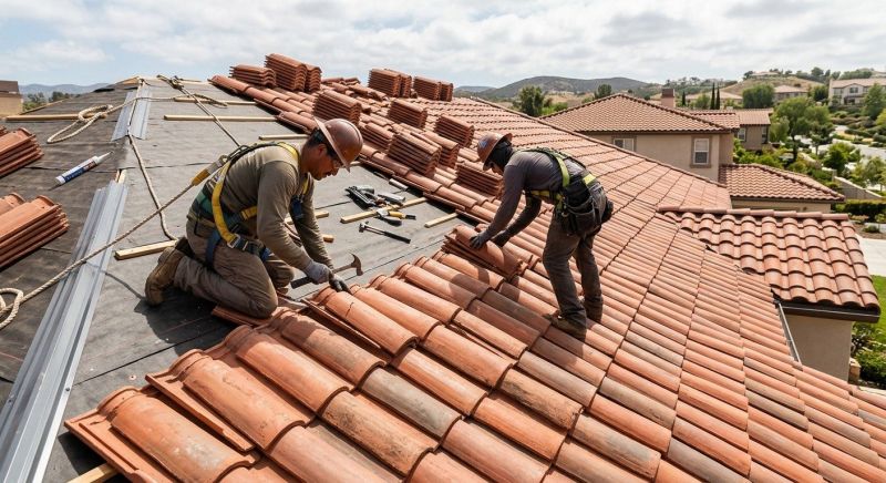 Tile Roof Installation in Rockville, VA