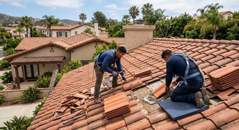 Tile Roof Repair in Chesterfield County, VA