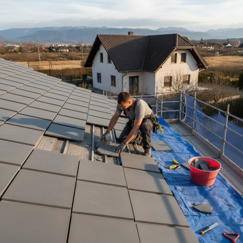 Tile Roof Repair in Fork Union, VA